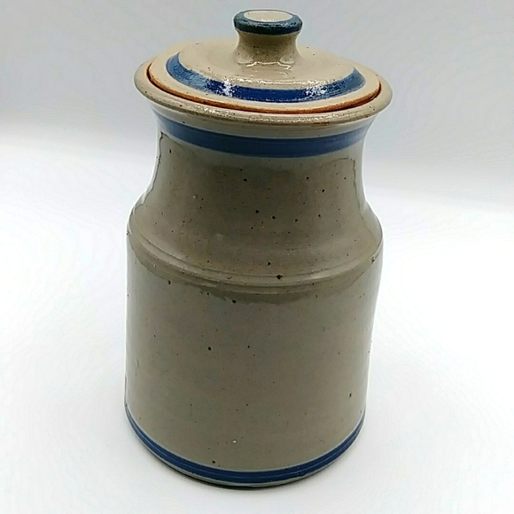 Ashkum, IL. Pottery Salt Crock - Picture 6 of 8